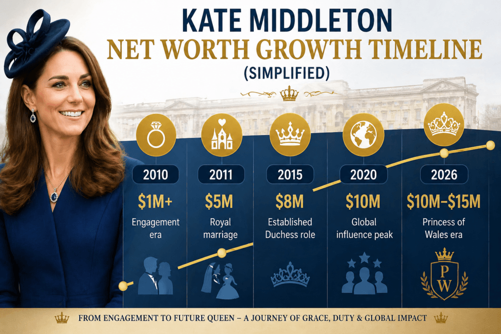 Kate Middleton Net Worth 2026