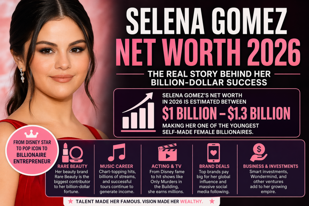 Selena Gomez Net Worth 2026: The Real Story Behind Her Billion-Dollar